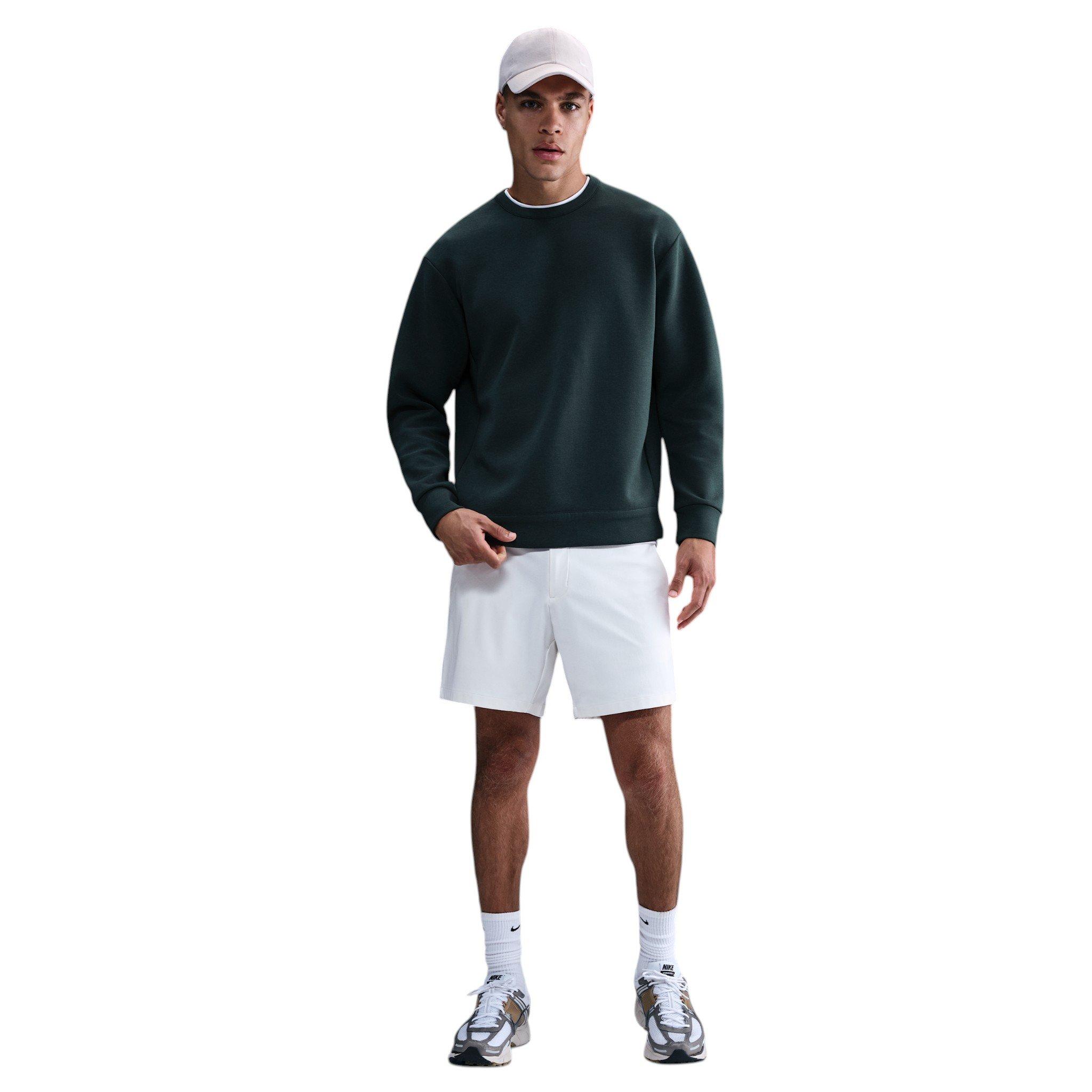 Nike Men's 24.7 ImpossiblySoft Dri-FIT Crew - Dark Green - DARK GREEN